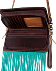 American Darling Organiser Hair On Genuine Leather women bag western handbag purse