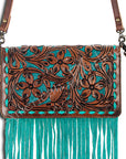 American Darling Organiser Hair On Genuine Leather women bag western handbag purse