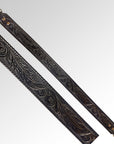 American Darling ADBT111-28 Hand Tooled Genuine Leather Crossbody Handle Strap For Bags
