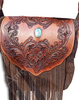 American Darling  Tote Hand Tooled Genuine Leather Women Bag Western Handbag Purse