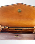 American Darling Hand Tooled Genuine Leather Women Bag Western Handbag Purse