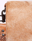 American Darling Cross Body I Hand Tooled Hair On Genuine Leather Women Bag Western Handbag Purse