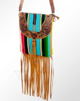 American Darling CROSS BODY I Hand Tooled Hair-on Genuine Leather women bag western handbag purse