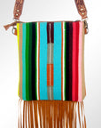 American Darling CROSS BODY I Hand Tooled Hair-on Genuine Leather women bag western handbag purse