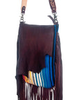 American Darling Cross Body Saddle Blanket Genuine Leather women bag western handbag purse