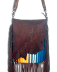 American Darling Cross Body Saddle Blanket Genuine Leather women bag western handbag purse