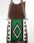 American Darling Cross Body Saddle Blanket Genuine Leather women bag western handbag purse