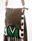 American Darling Cross Body Saddle Blanket Genuine Leather women bag western handbag purse
