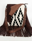 American Darling Cross Body Saddle Blanket Genuine Leather women bag western handbag purse