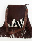 American Darling Cross Body Saddle Blanket Genuine Leather women bag western handbag purse