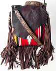 American Darling Cross Body Saddle Blanket Genuine Leather women bag western handbag purse