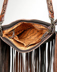 American Darling Cross Body Hair On Genuine Leather women bag western handbag purse