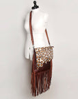 American Darling Cross Body Hair On Genuine Leather women bag western handbag purse