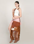 American Darling Cross Body Hair On Genuine Leather women bag western handbag purse