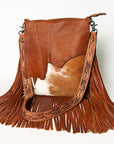 American Darling Cross Body Hair On Genuine Leather women bag western handbag purse