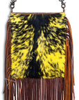 American Darling ADBGZ152 Large Crossbody Hair-On Genuine Leather Women Bag Western Handbag Purse