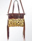 American Darling Cross Body I Hand Tooled Hair-On Genuine Leather Women Bag Western Handbag Purse