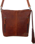 American Darling Small Crossbody Hair-On Genuine Leather women bag western handbag purse