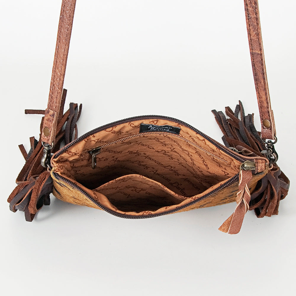 American Darling Small Crossbody Saddle Blanket Genuine Leather women bag western handbag purse