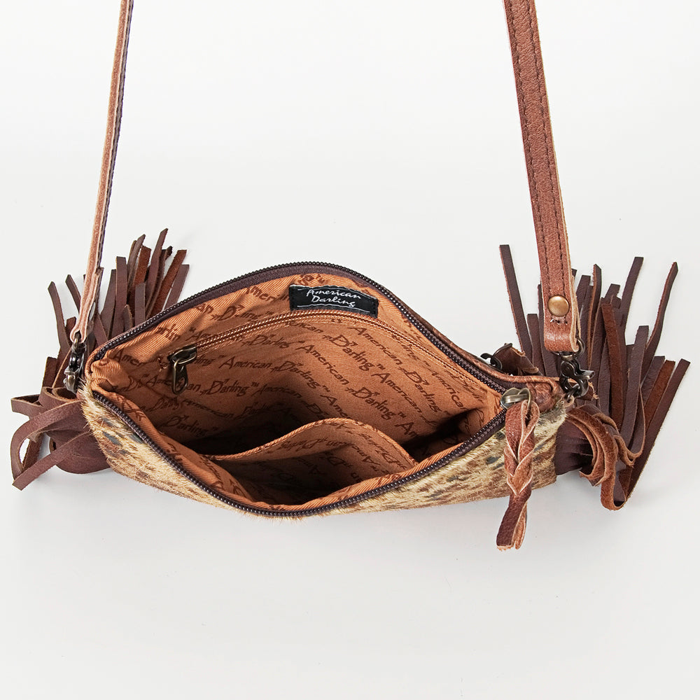 American Darling Small Crossbody Saddle Blanket Genuine Leather women bag western handbag purse