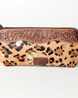 American Darling Small Crossbody Hand Tooled Hair On Genuine Leather Women Bag Western Handbag Purse