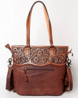 American Darling Cross Body I Hand Tooled Hair-On Genuine Leather Women Bag Western Handbag Purse