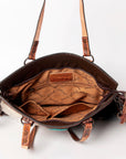 American Darling Cross Body I Hand Tooled Hair-On Genuine Leather Women Bag Western Handbag Purse