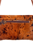 American Darling ADBGS178BRAC1 Envelope Hair On Genuine Leather Women Bag Western Handbag Purse