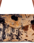 American Darling ADBGS178BRAC2 Envelope Hair On Genuine Leather Women Bag Western Handbag Purse