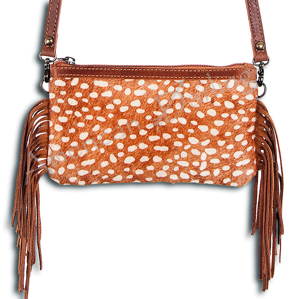 American Darling Small Crossbody Hair On Genuine Leather Women Bag Western Handbag Purse