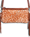 American Darling Small Crossbody Hair On Genuine Leather Women Bag Western Handbag Purse