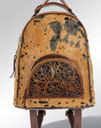 American Darling Hand Tooled Hair On Genuine Leather Women Bag Western Handbag Purse