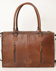 American Darling Tote Hand Tooled Hair On Genuine Leather Women Bag Western Handbag Purse