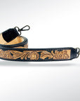 American Darling ADSTF105 Hand Tooled Genuine Leather Crossbody Handle Strap For Bags