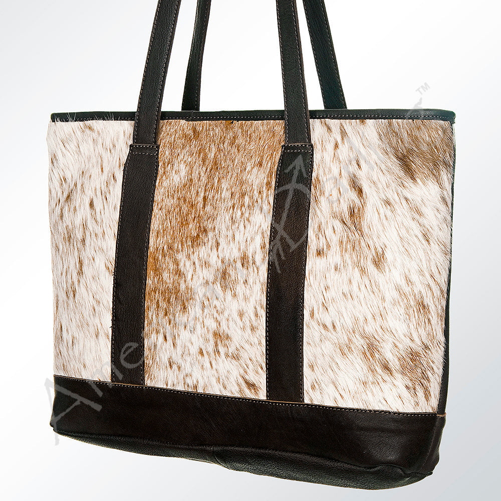 American Darling ADBGS176DTAW Tote Hair On Genuine Leather Women Bag Western Handbag Purse
