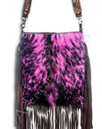 ADBGZ156 American Darling Hair On Genuine Leather Women Bag Western Handbag Purse