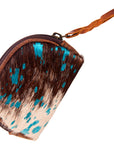 American Darling Coin Purse Hair On Genuine Leather Women Bag Western Handbag Purse