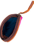 American Darling Coin Purse Hair On Genuine Leather Women Bag Western Handbag Purse