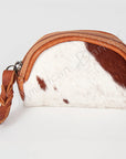 American Darling Coin Purse Hair On Genuine Leather Women Bag Western Handbag Purse