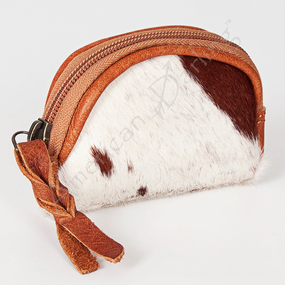 American Darling Coin Purse Hair On Genuine Leather Women Bag Western Handbag Purse