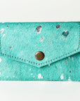 American Darling Envelope Hair On Genuine Leather Women Bag Western Handbag Purse