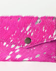 American Darling Envelope Hair On Genuine Leather Women Bag Western Handbag Purse