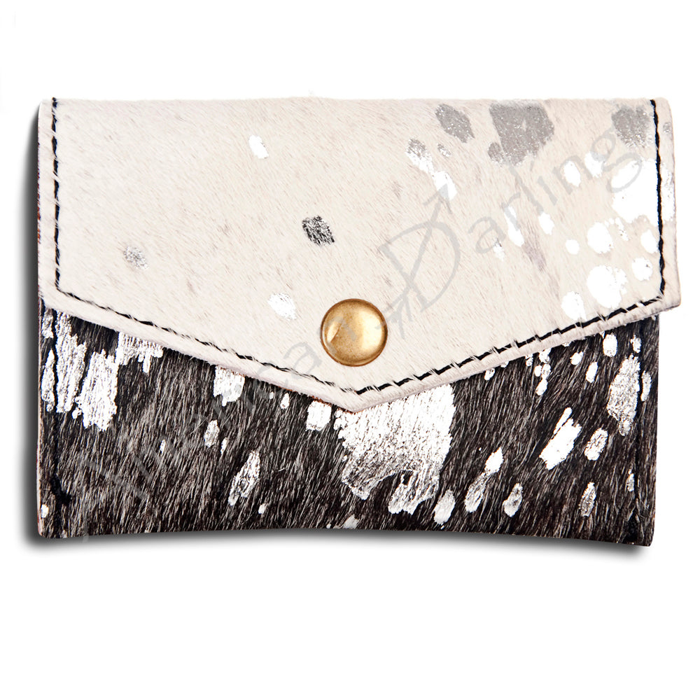 American Darling Envelope Hair On Genuine Leather Women Bag Western Handbag Purse