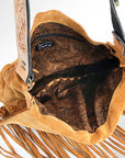 American Darling ADBGH125 Crossbody Hand Tooled Genuine Leather Women Bag Western Handbag Purse