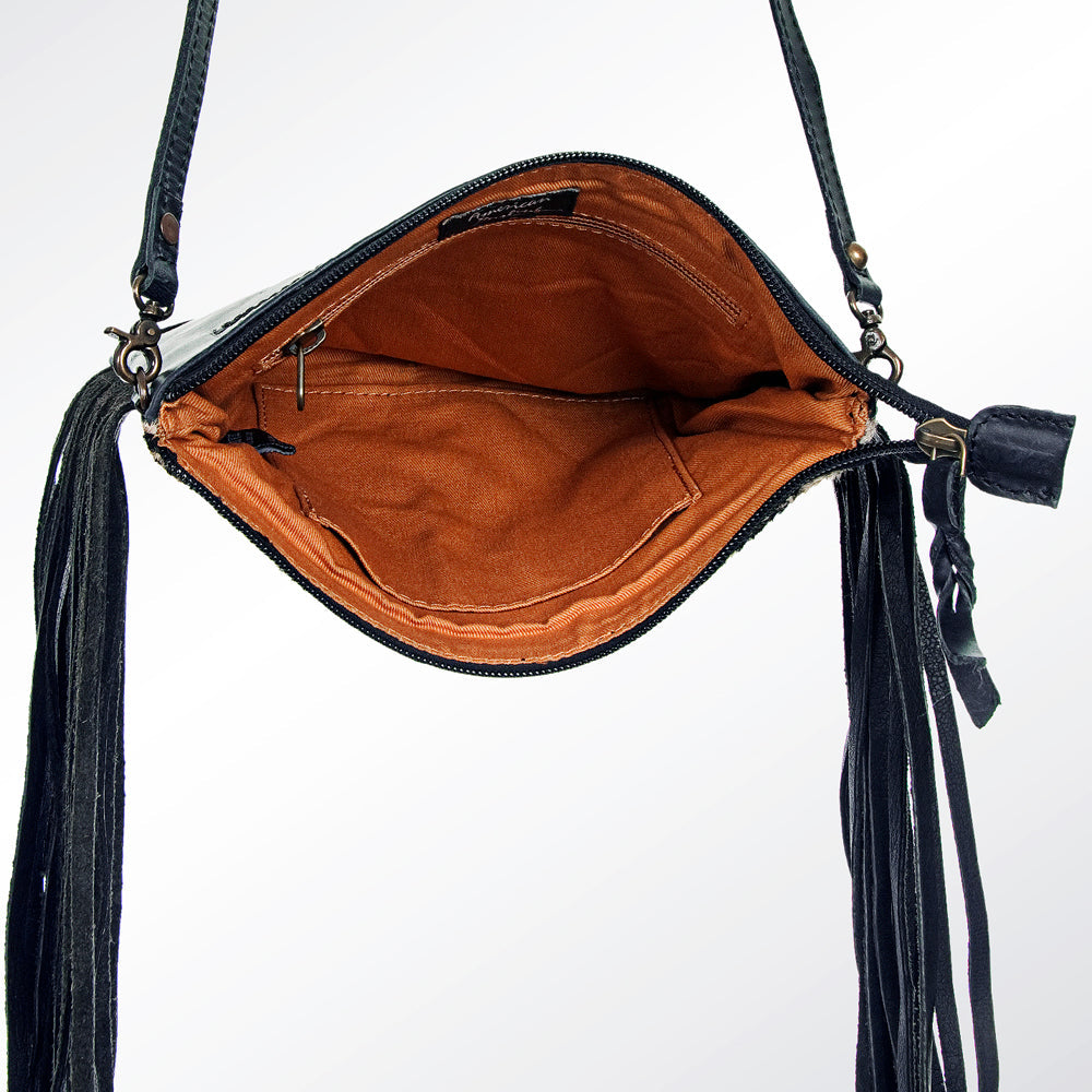 American Darling Small Crossbody Saddle Blanket Genuine Leather women bag western handbag purse