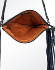 American Darling Small Crossbody Saddle Blanket Genuine Leather women bag western handbag purse