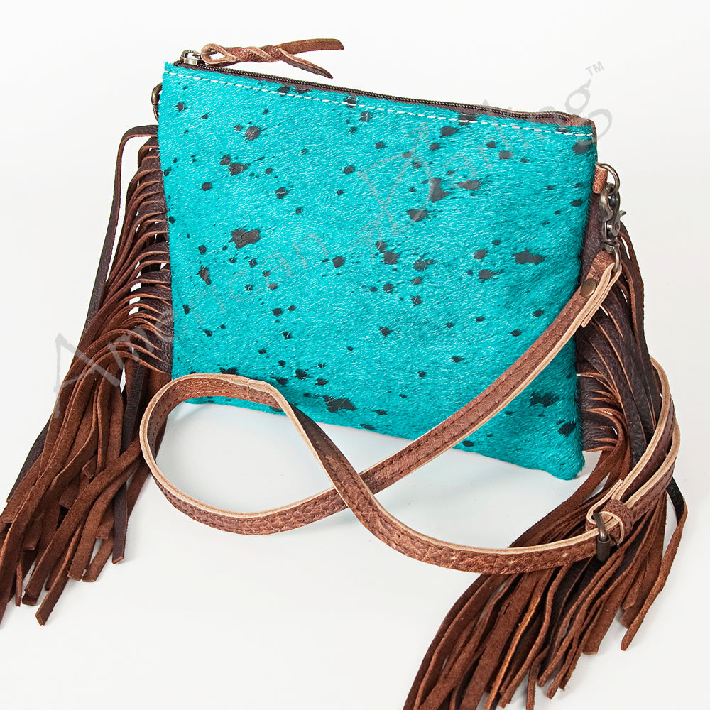 American Darling Small Crossbody Saddle Blanket Genuine Leather women bag western handbag purse