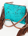 American Darling Small Crossbody Saddle Blanket Genuine Leather women bag western handbag purse