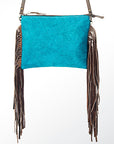American Darling Small Crossbody Saddle Blanket Genuine Leather women bag western handbag purse