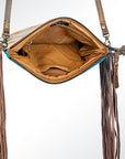 American Darling Small Crossbody Saddle Blanket Genuine Leather women bag western handbag purse